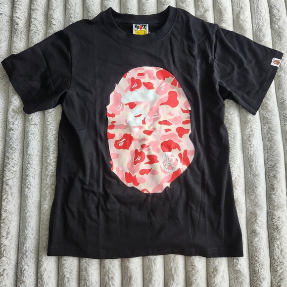 Bape ABC Camo Ape Head Tee Mens Size Small - Picture 1 of 7